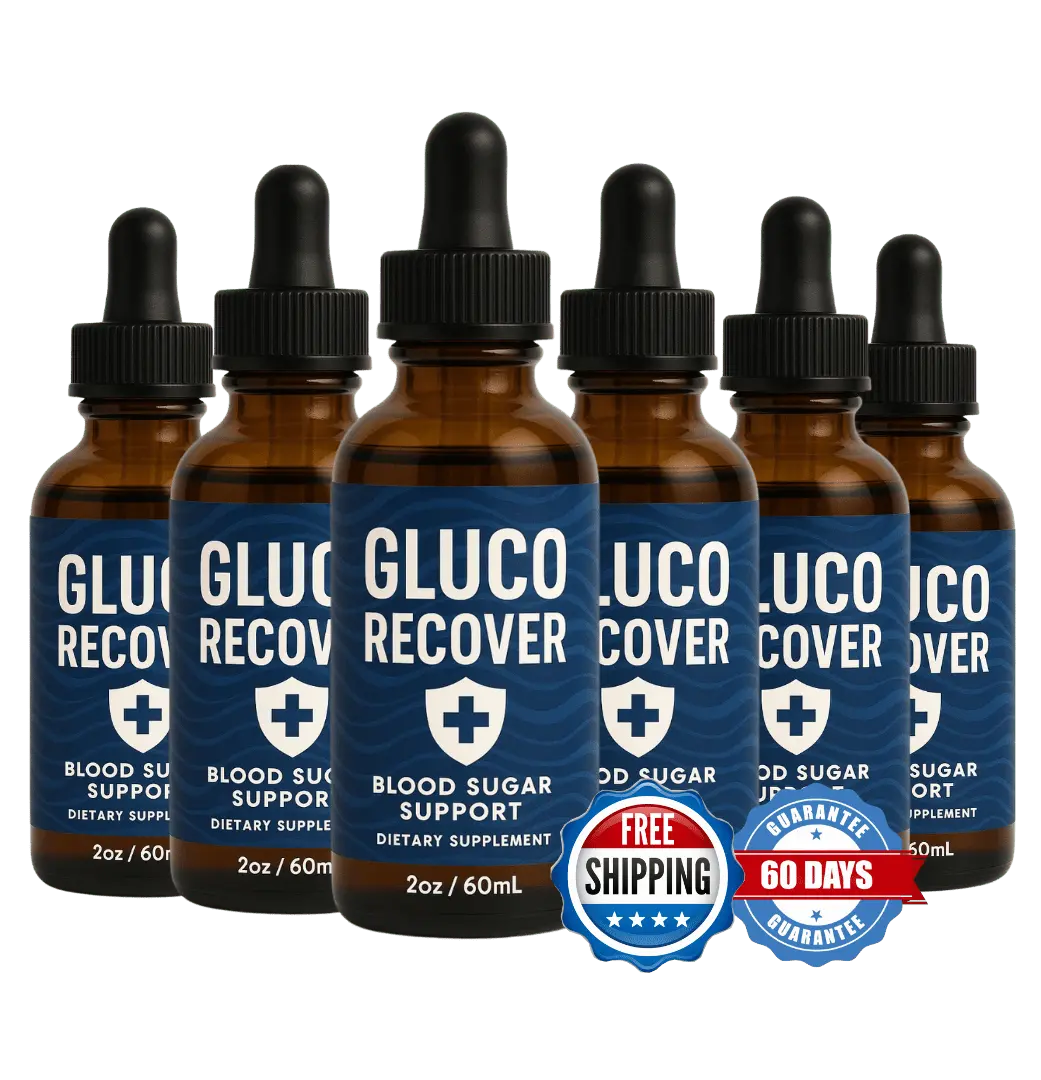Gluco Recover six bottle package