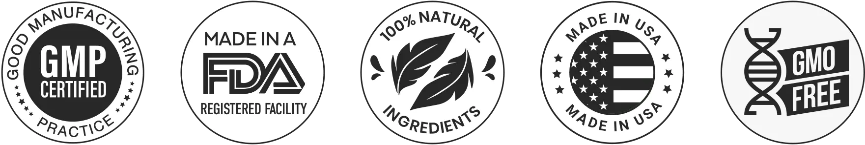 Gluco Recover quality certifications