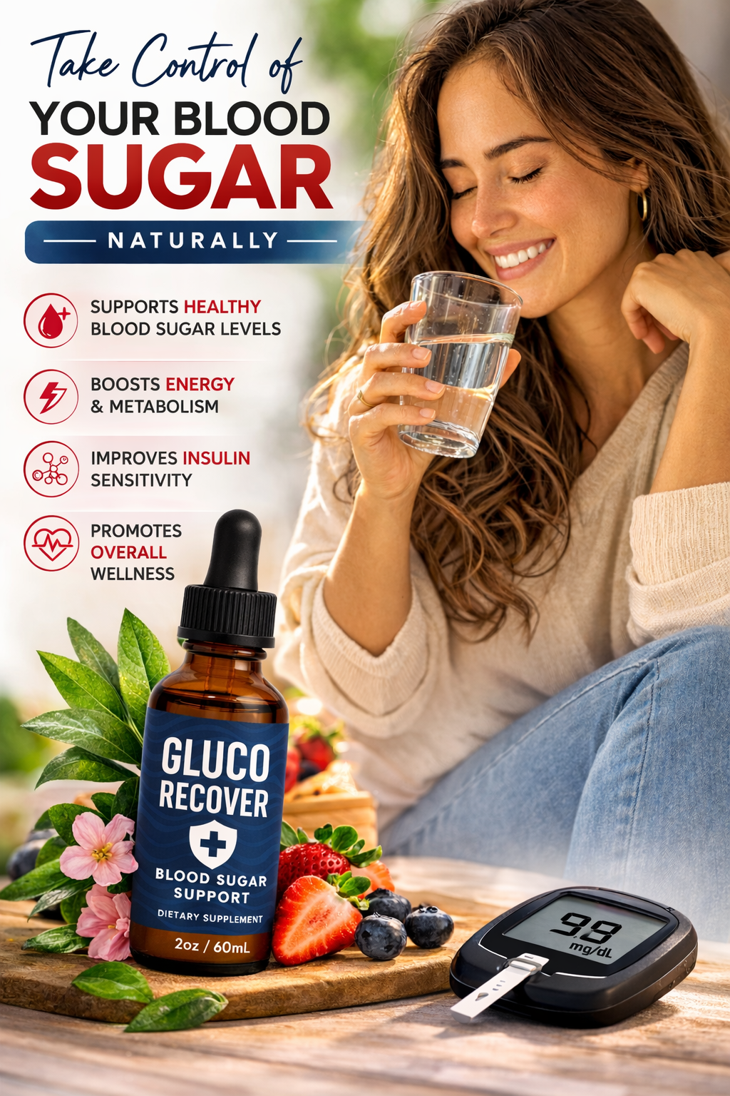 GlucoRecover Banner